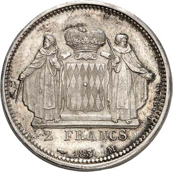Honoré V (1819-1841). 2 francs ... 