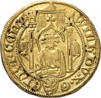 Guillaume Ier (1377-1402). Florin ... 