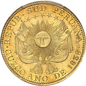 République. 8 escudos 1838, ... 