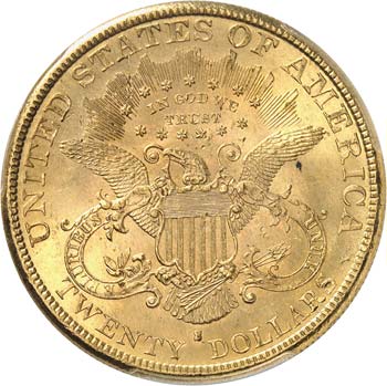 20 dollars Liberté 1895, ... 