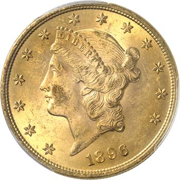 20 dollars Liberté 1896, ... 
