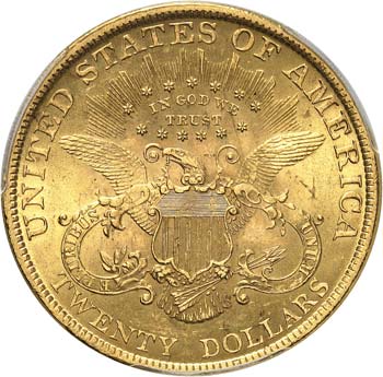 20 dollars Liberté 1899, ... 