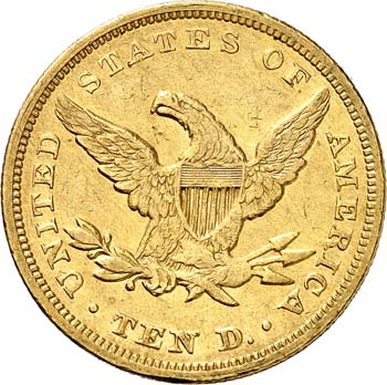 10 dollars Liberté 1850, ... 