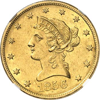 10 dollars Liberté 1856, Nouvelle ... 
