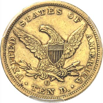 10 dollars Liberté 1860, Nouvelle ... 