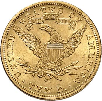 10 dollars Liberté 1888, Nouvelle ... 