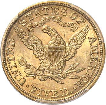 5 dollars Liberté 1902, ... 