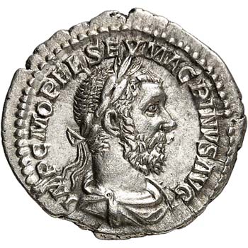 Rome, Macrin, (217-218). Denier, ... 