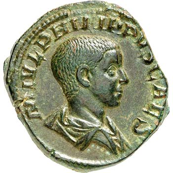 Philippe II (244-249). Sesterce, ... 
