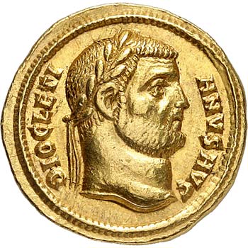 Diocletien (284-305). Aureus ... 