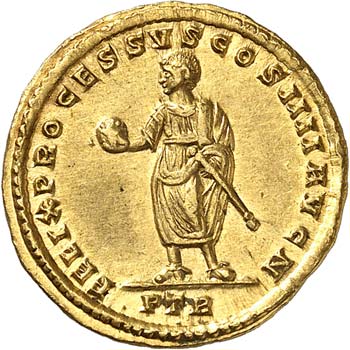Constantin Ier (307-337). Solidus ... 