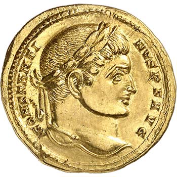 Constantin Ier (307-337). Solidus ... 