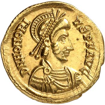 Honorius (393-423). Solidus 408, ... 