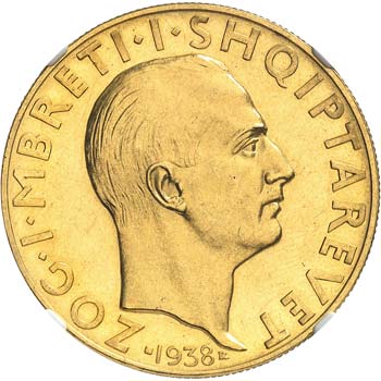 Zog Ier (1925-1939). 100 franga ... 
