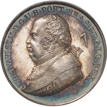 João VI (1816-1826). Médaille ... 