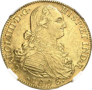 Charles IV (1788-1808). 8 escudos ... 