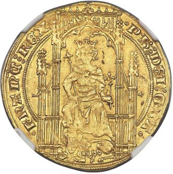 Philippe VI (1328-1350). Lion ... 