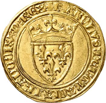 Charles VI (1380-1422). Écu ... 
