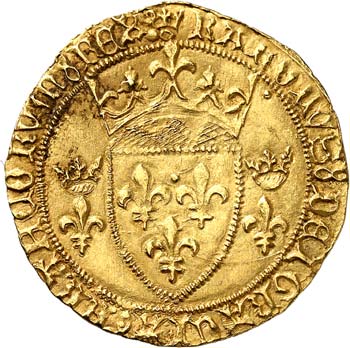 Charles VII (1422-1461). Écu ... 