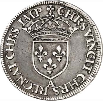 Henri II (1547-1559). Teston du ... 