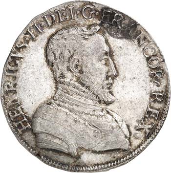 Henri II, (1547-1559). Teston ... 