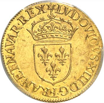 Louis XIII (1610-1643). Écu ... 