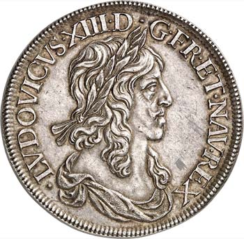 Louis XIII (1610-1643). Écu à ... 