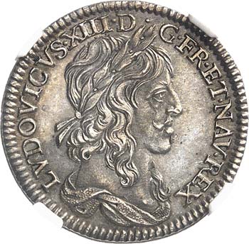 Louis XIII (1610-1643). 7,5 sols ... 