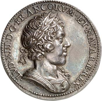 Louis XIII (1610-1643). Médaille ... 