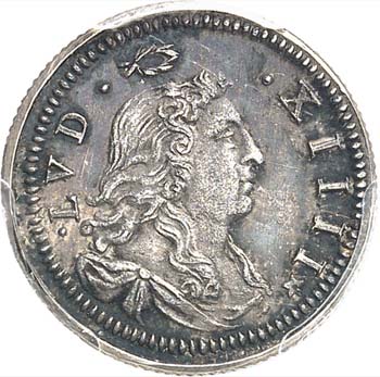 Louis XIV (1643-1715). 2 sols ... 
