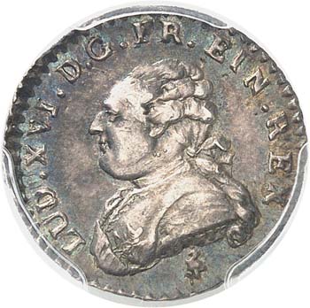 Louis XVI (1774-1792). 1/20 écu ... 