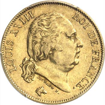 Louis XVIII (1814-1824). 40 ... 