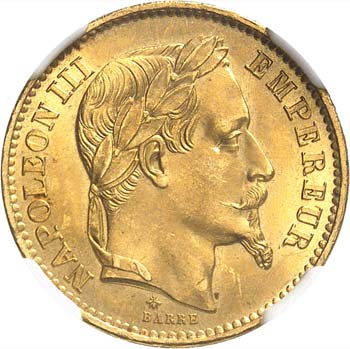 Napoléon III (1852-1870). 20 ... 
