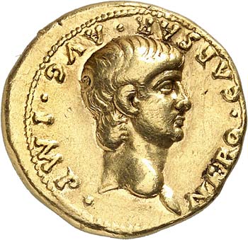 Néron (54-68). Aureus 56-57, ... 