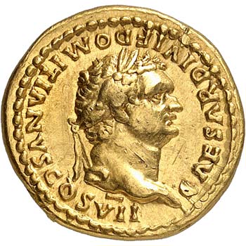 Domitien (81-96). Aureus 80, ... 