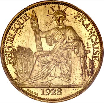 20 cent 1928, Paris, épreuve en ... 