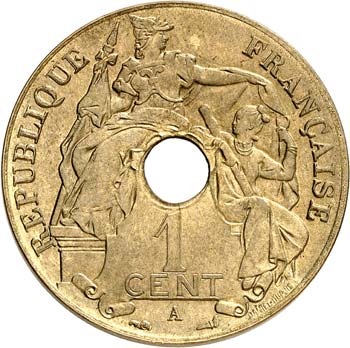 1 cent 1910 A, Paris, sans le mot ... 