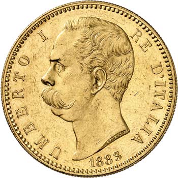 Umberto Ier (1878-1900). 100 lire ... 