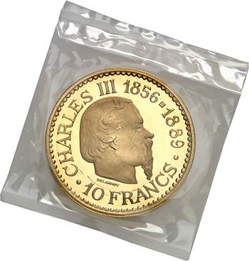 Rainier III (1949-2005). 10 francs ... 