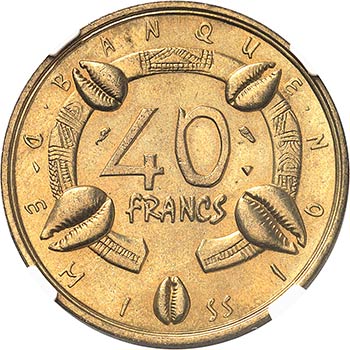 40 francs non daté (1958) essai ... 