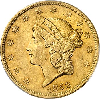20 dollars Liberty 1852, ... 