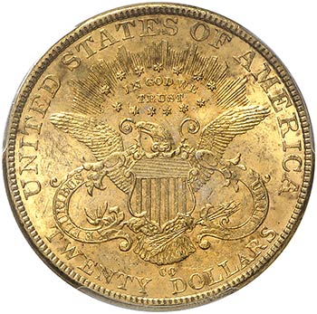20 dollars Liberty 1893 CC, Carson ... 