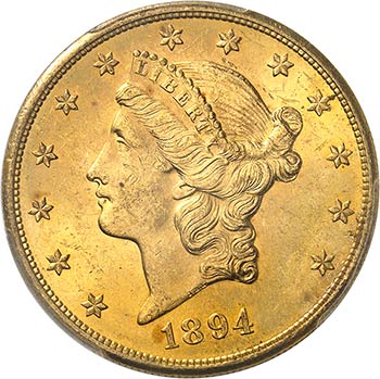 20 dollars Liberty 1894 S, San ... 