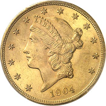 20 dollars Liberty 1904, ... 
