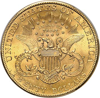 20 dollars Liberty 1904 S, San ... 