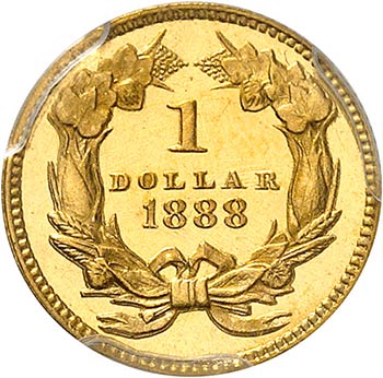Dollar Liberty 1888, Philadelphie, ... 