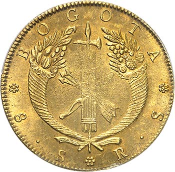 République. 8 escudos 1835, ... 