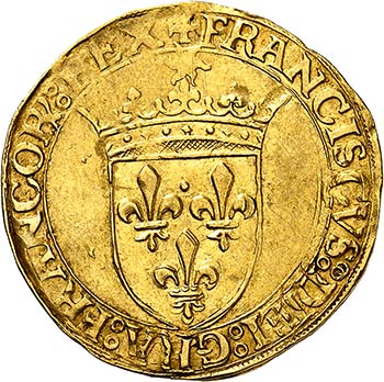 Francois Ier (1515-1547). Écu ... 