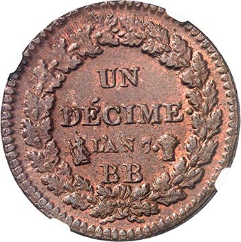 Directoire (1795-1799). Décime an ... 