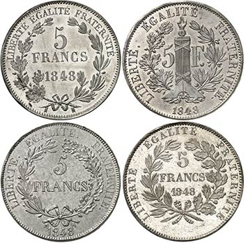 II° République (1848-1852). Lot ... 